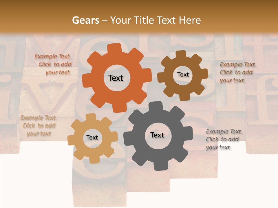 Elderly Finger Women PowerPoint Template