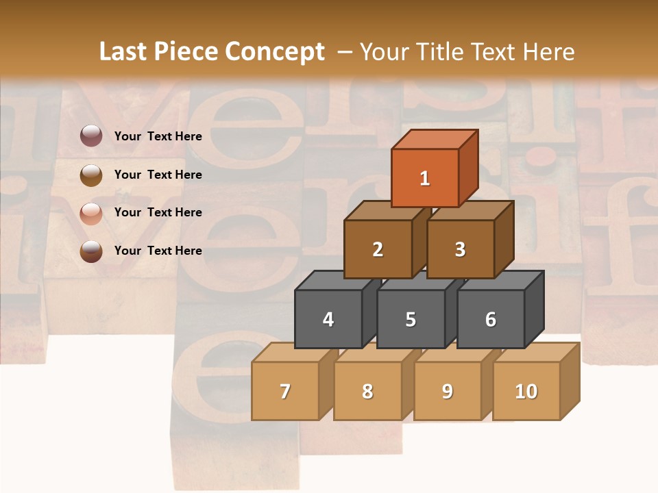 Elderly Finger Women PowerPoint Template