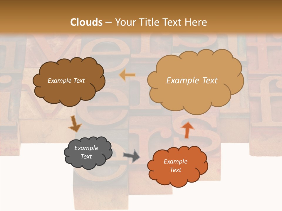 Elderly Finger Women PowerPoint Template