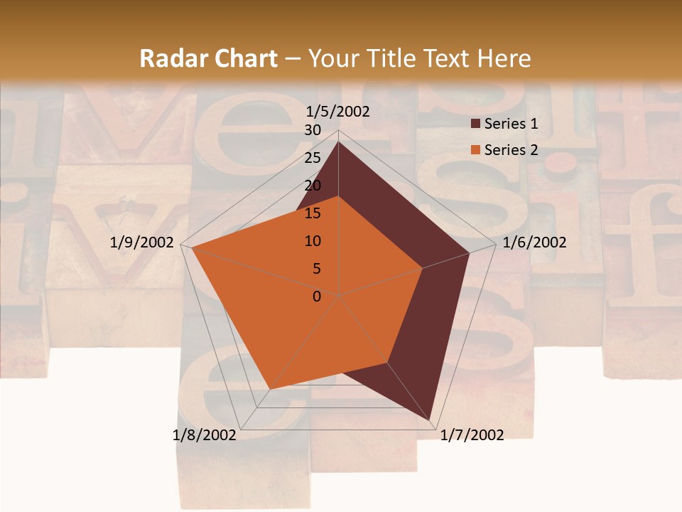 Elderly Finger Women PowerPoint Template