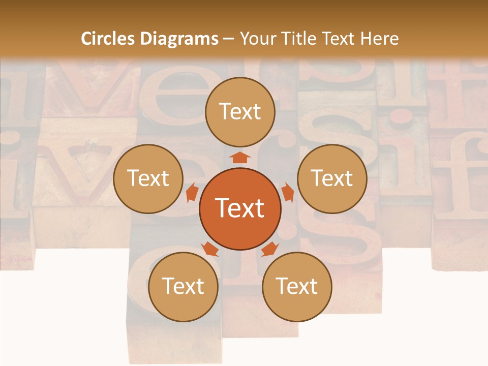 Elderly Finger Women PowerPoint Template