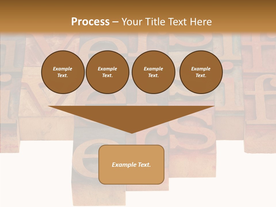 Elderly Finger Women PowerPoint Template