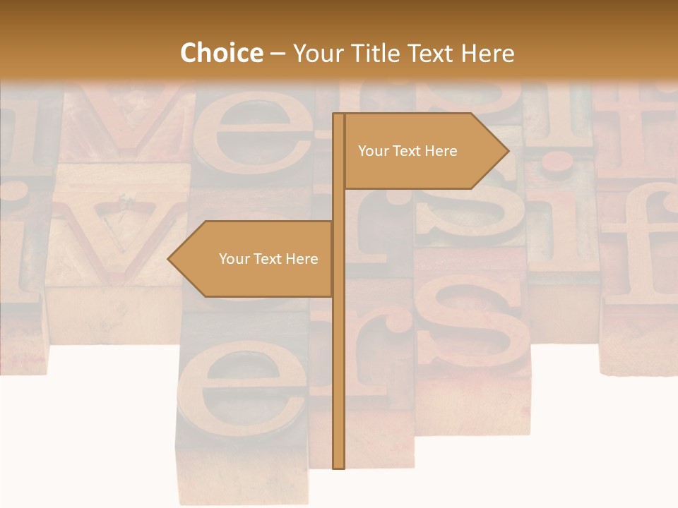 Elderly Finger Women PowerPoint Template