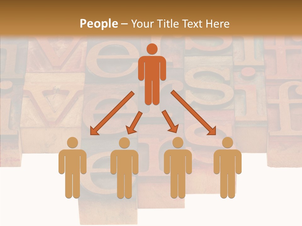 Elderly Finger Women PowerPoint Template