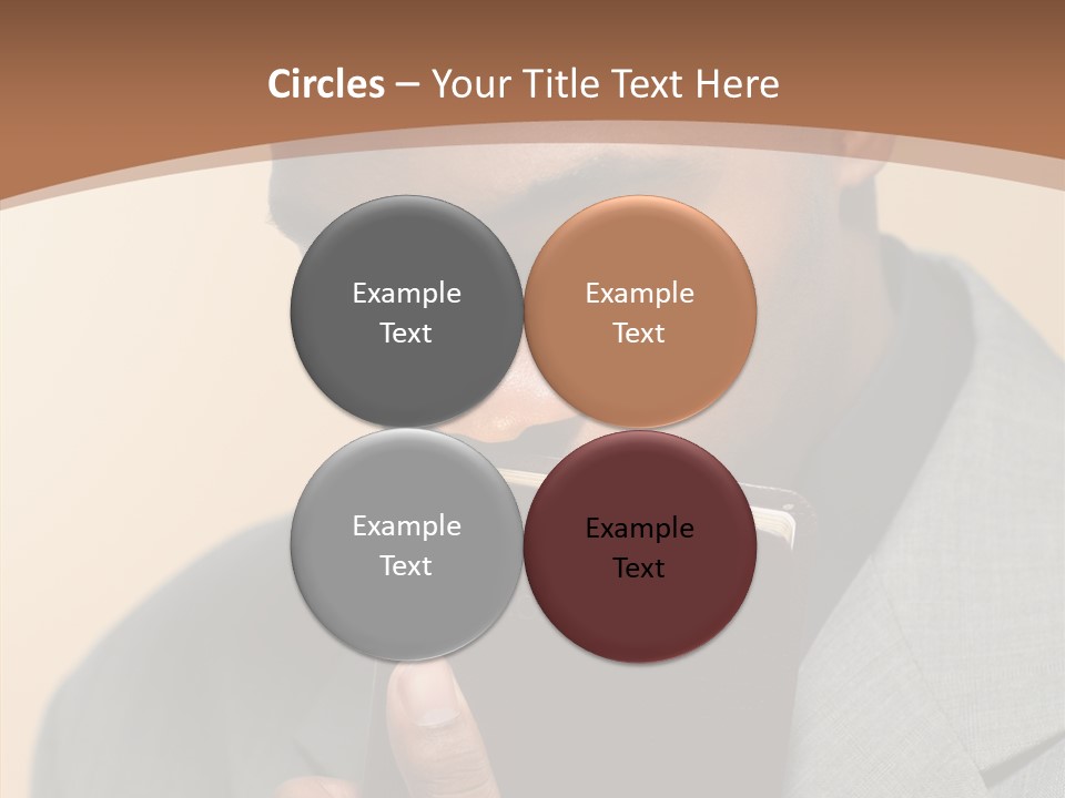 Old Sharing Close Up PowerPoint Template