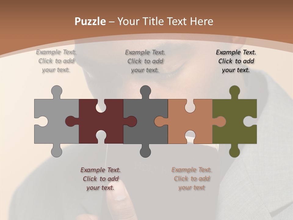 Old Sharing Close Up PowerPoint Template