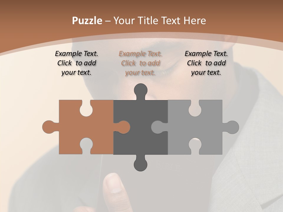 Old Sharing Close Up PowerPoint Template