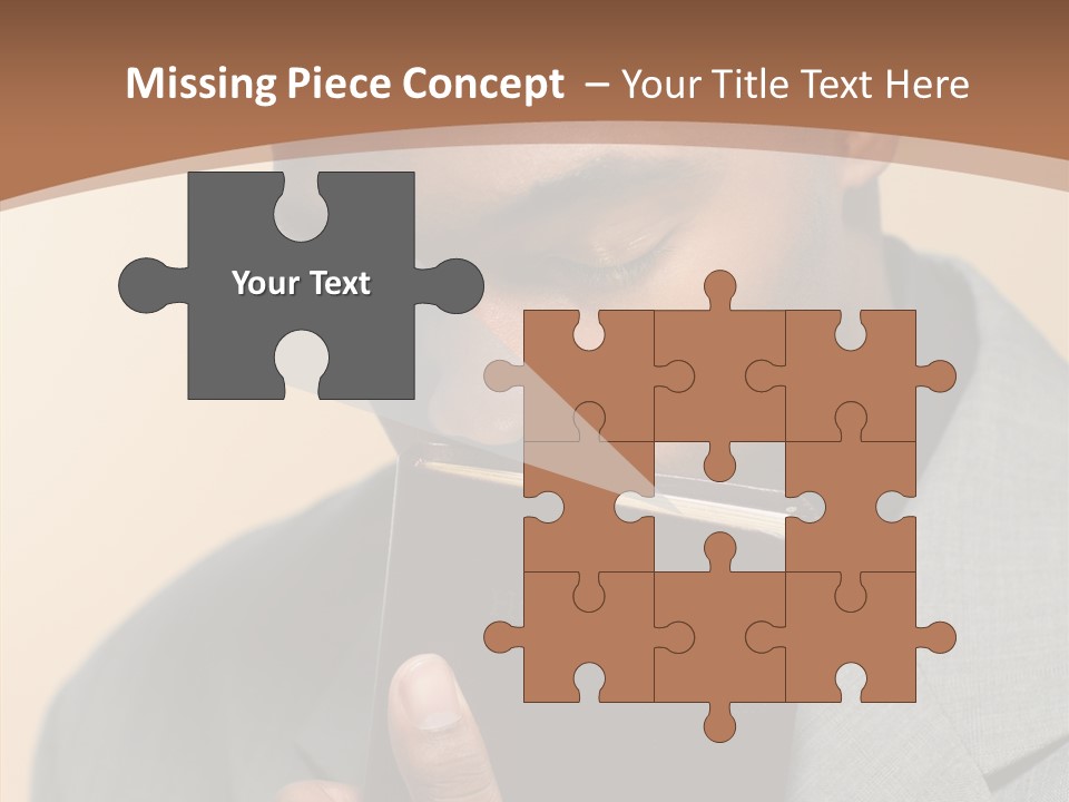 Old Sharing Close Up PowerPoint Template