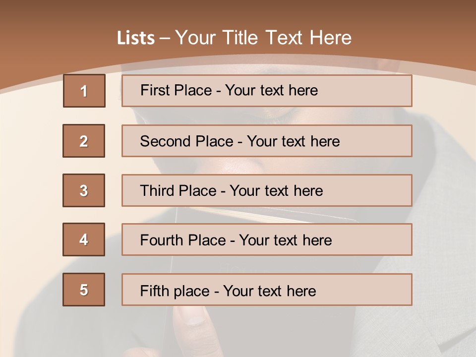 Old Sharing Close Up PowerPoint Template