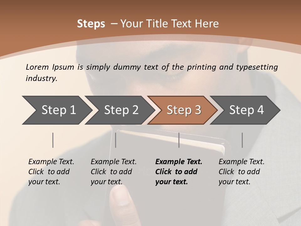 Old Sharing Close Up PowerPoint Template