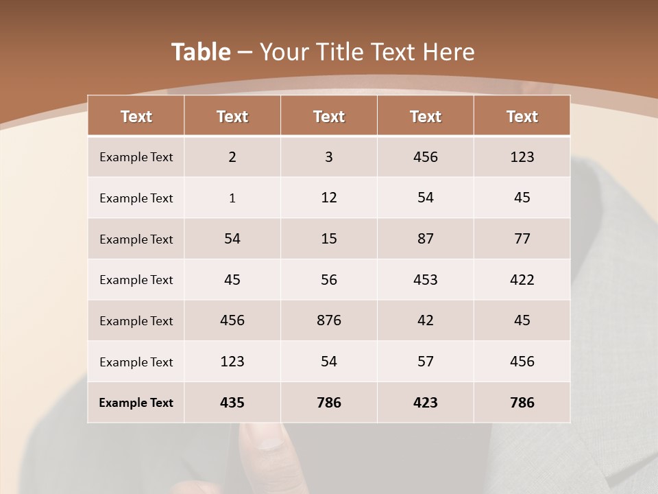 Old Sharing Close Up PowerPoint Template