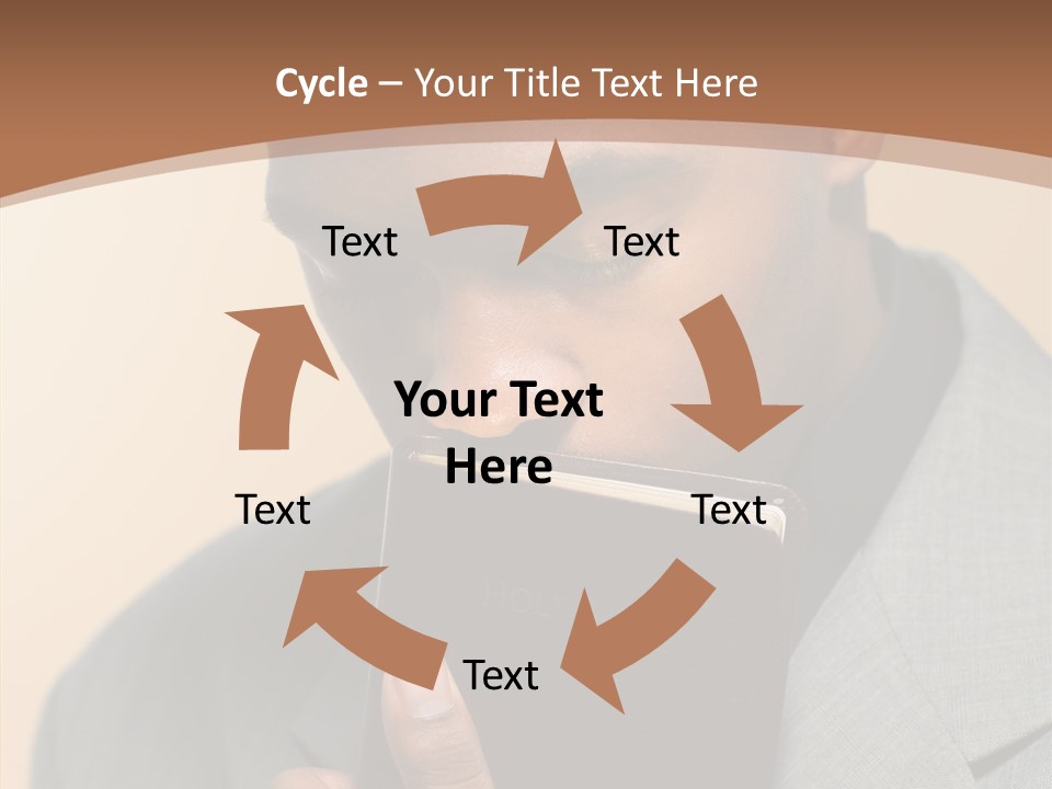 Old Sharing Close Up PowerPoint Template