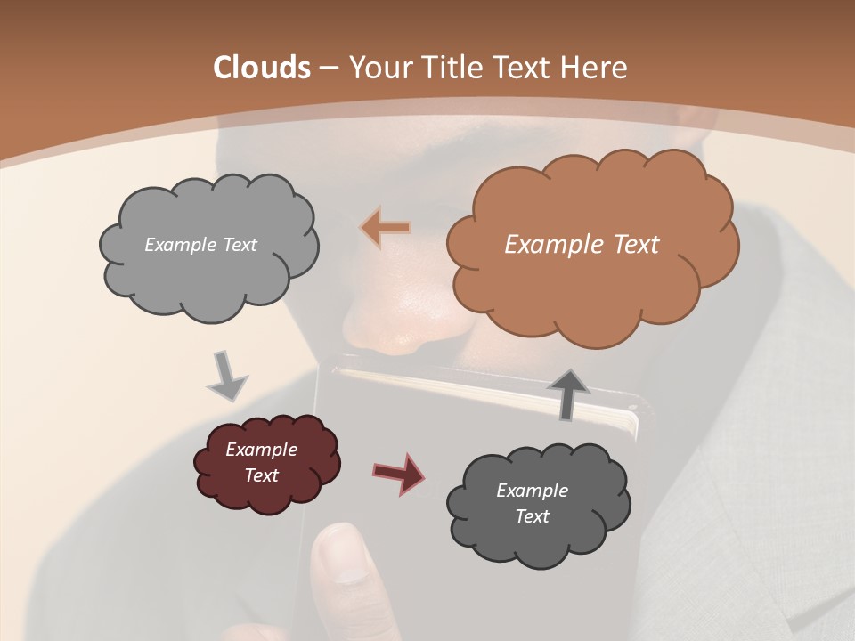 Old Sharing Close Up PowerPoint Template