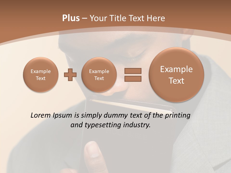 Old Sharing Close Up PowerPoint Template