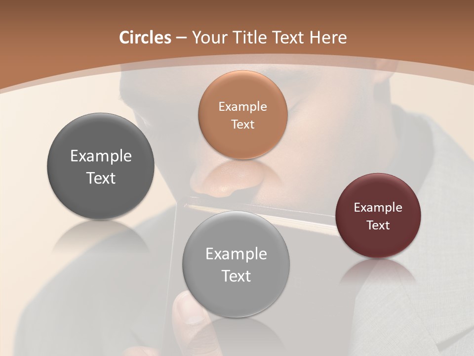 Old Sharing Close Up PowerPoint Template