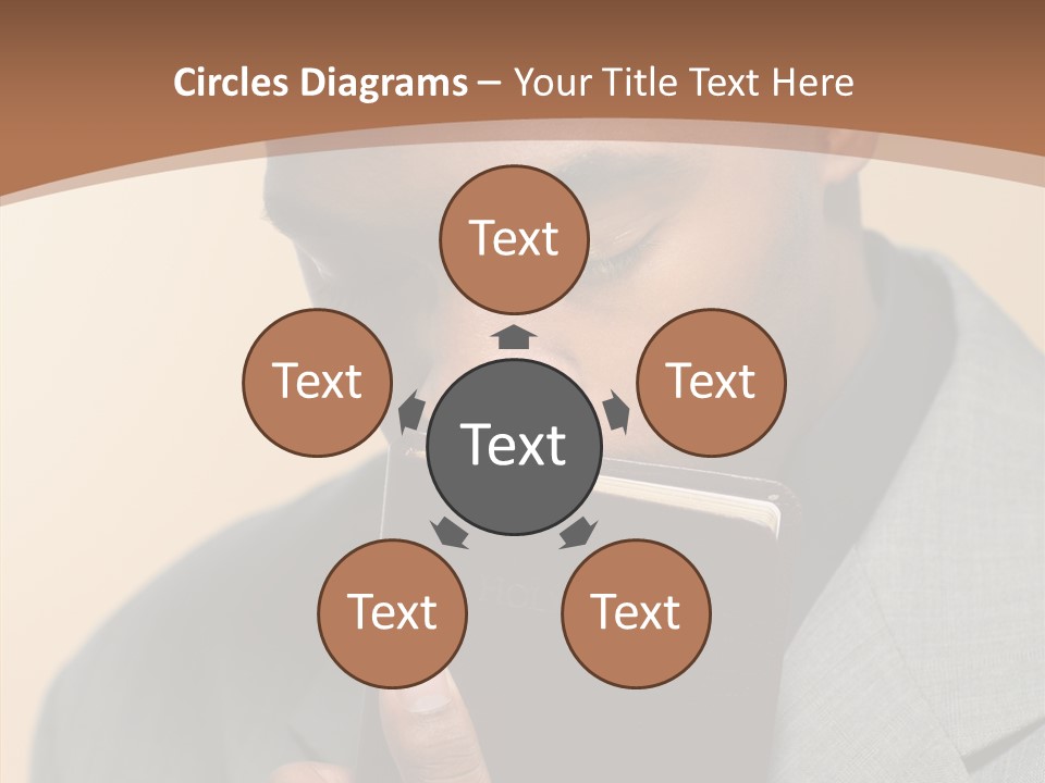 Old Sharing Close Up PowerPoint Template