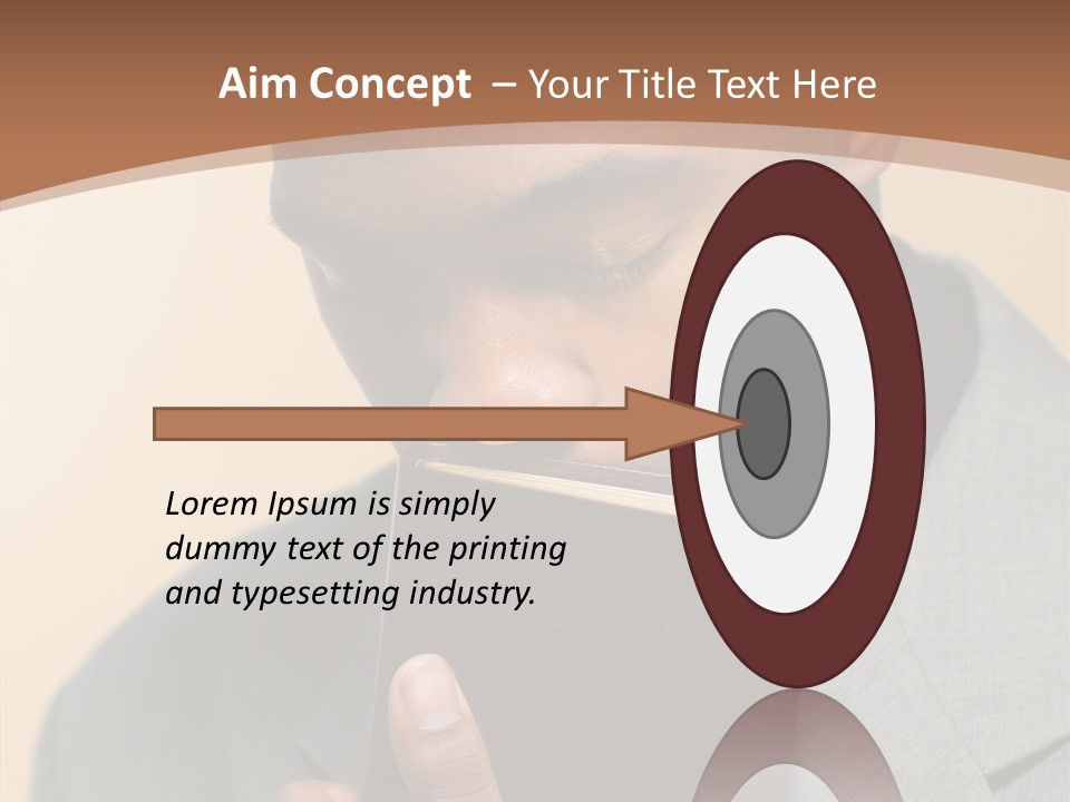 Old Sharing Close Up PowerPoint Template