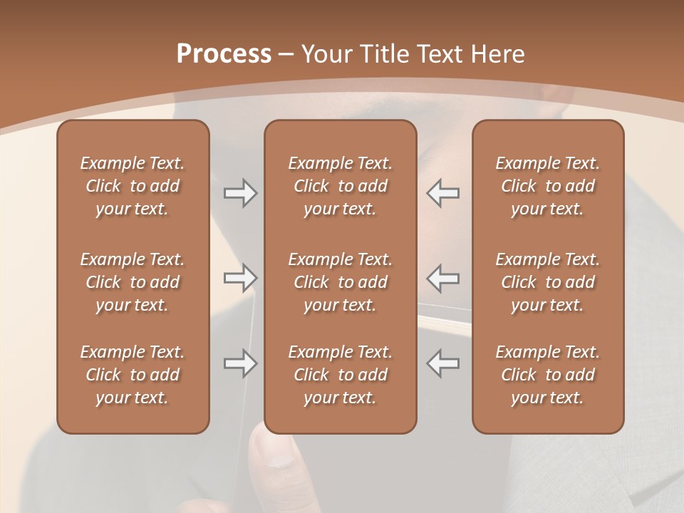 Old Sharing Close Up PowerPoint Template