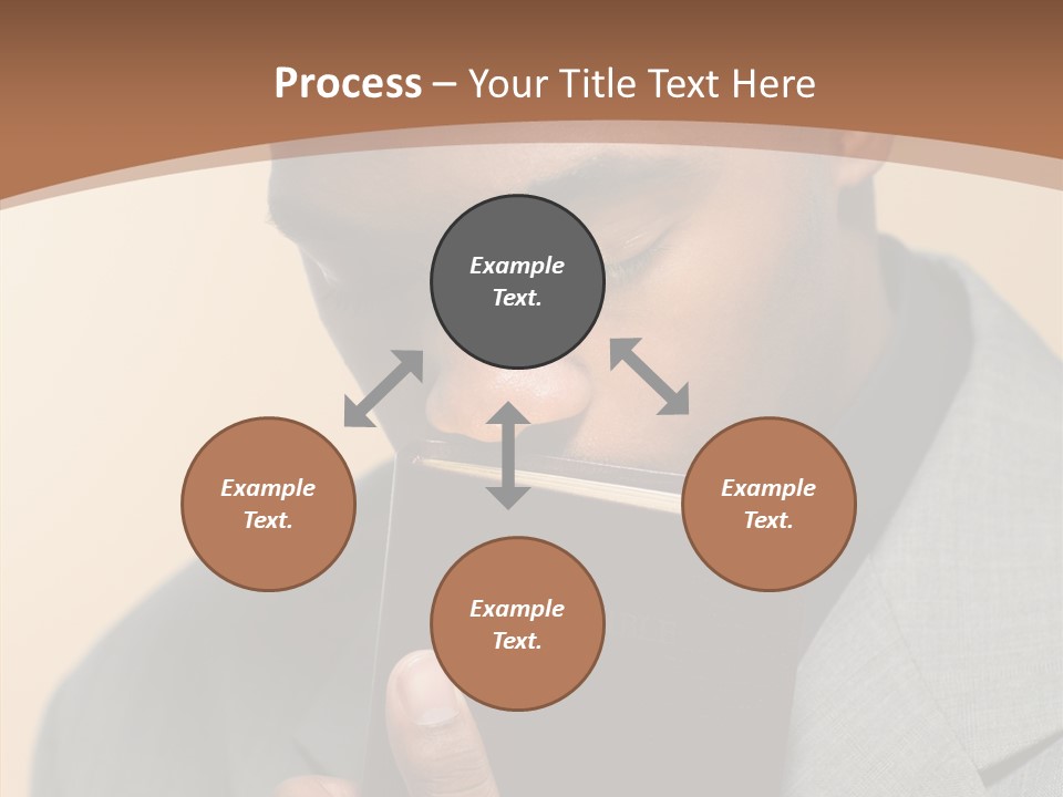 Old Sharing Close Up PowerPoint Template