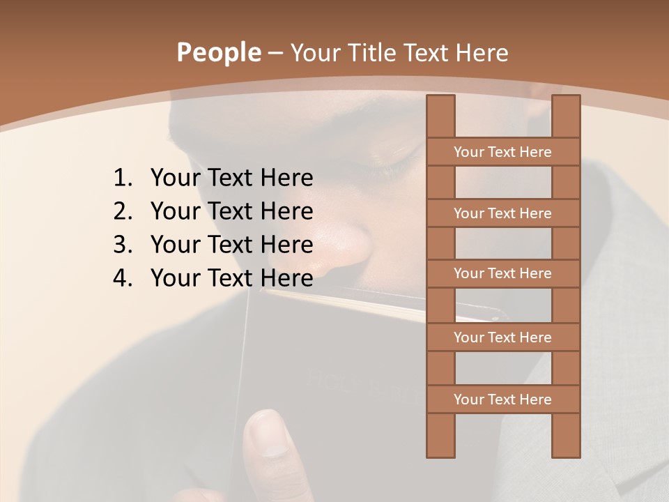 Old Sharing Close Up PowerPoint Template