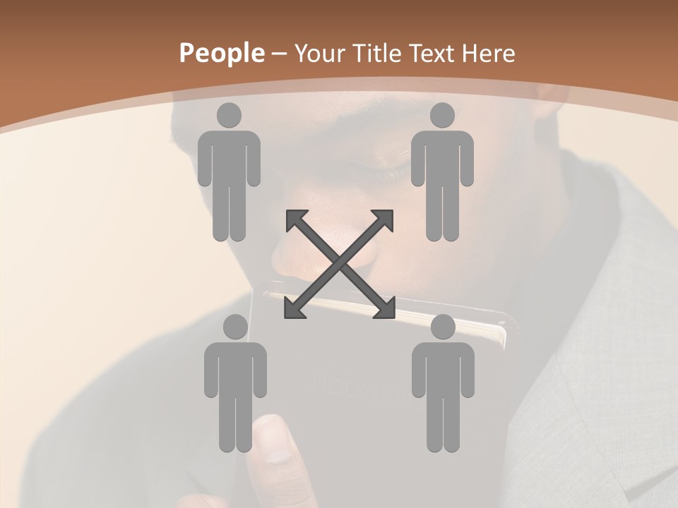 Old Sharing Close Up PowerPoint Template