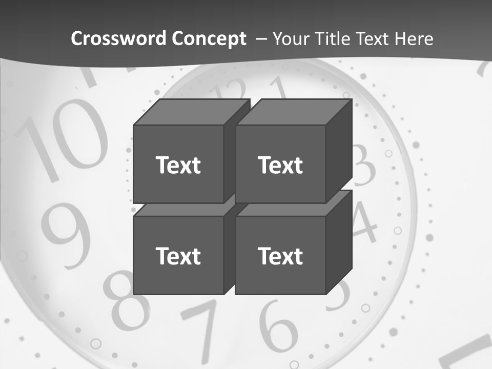 Caregiver Finger Two PowerPoint Template