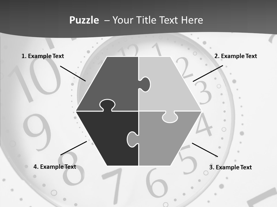 Caregiver Finger Two PowerPoint Template