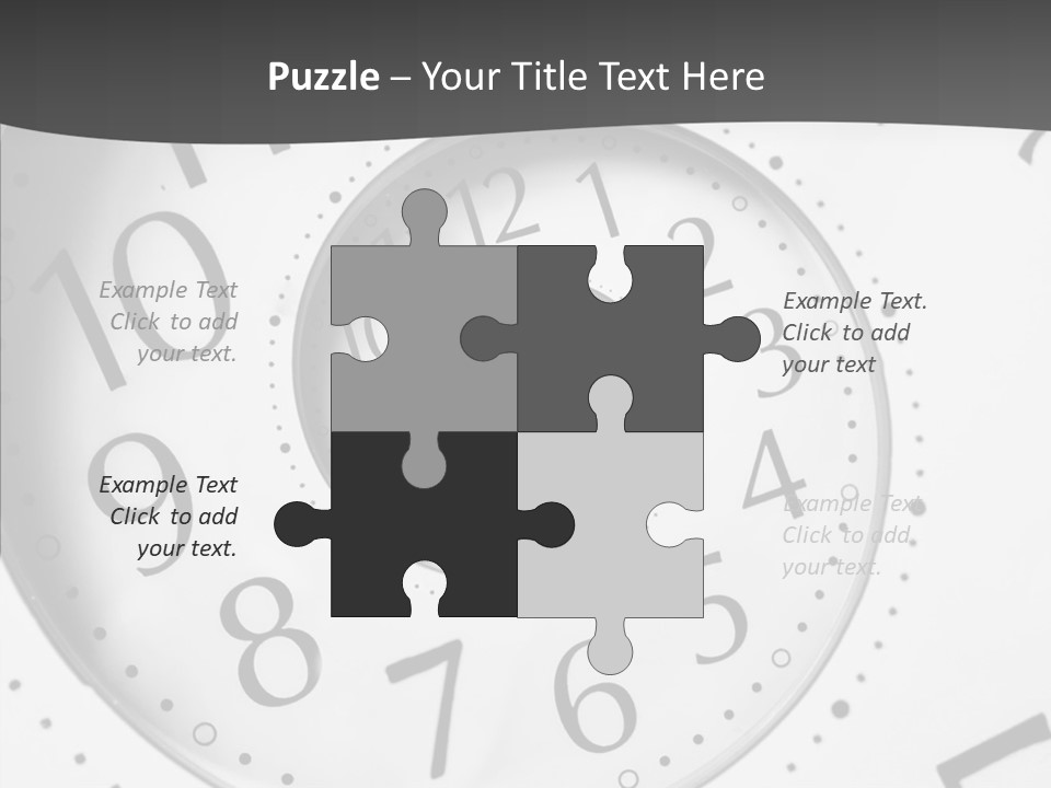 Caregiver Finger Two PowerPoint Template