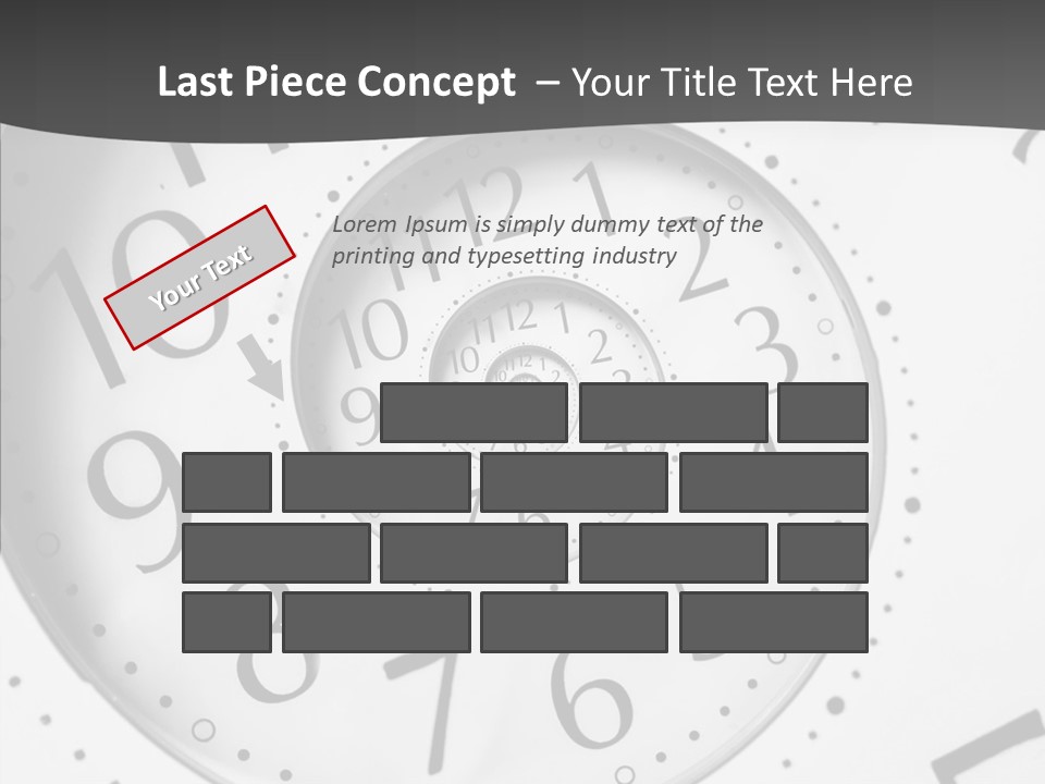 Caregiver Finger Two PowerPoint Template