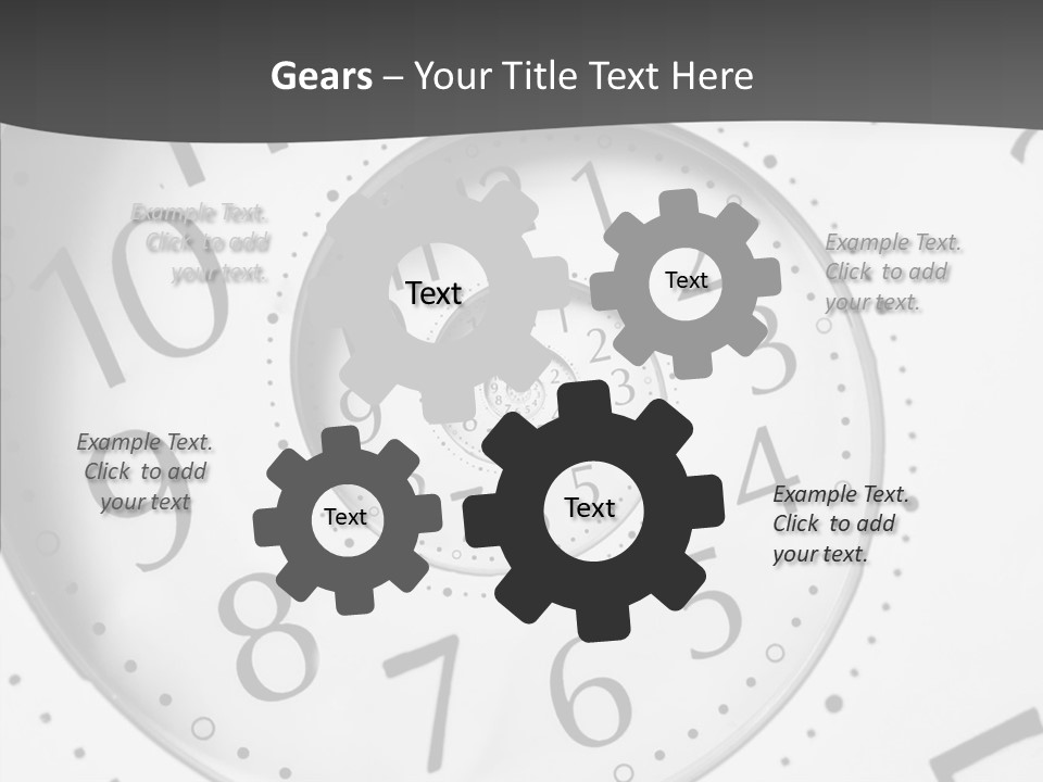 Caregiver Finger Two PowerPoint Template