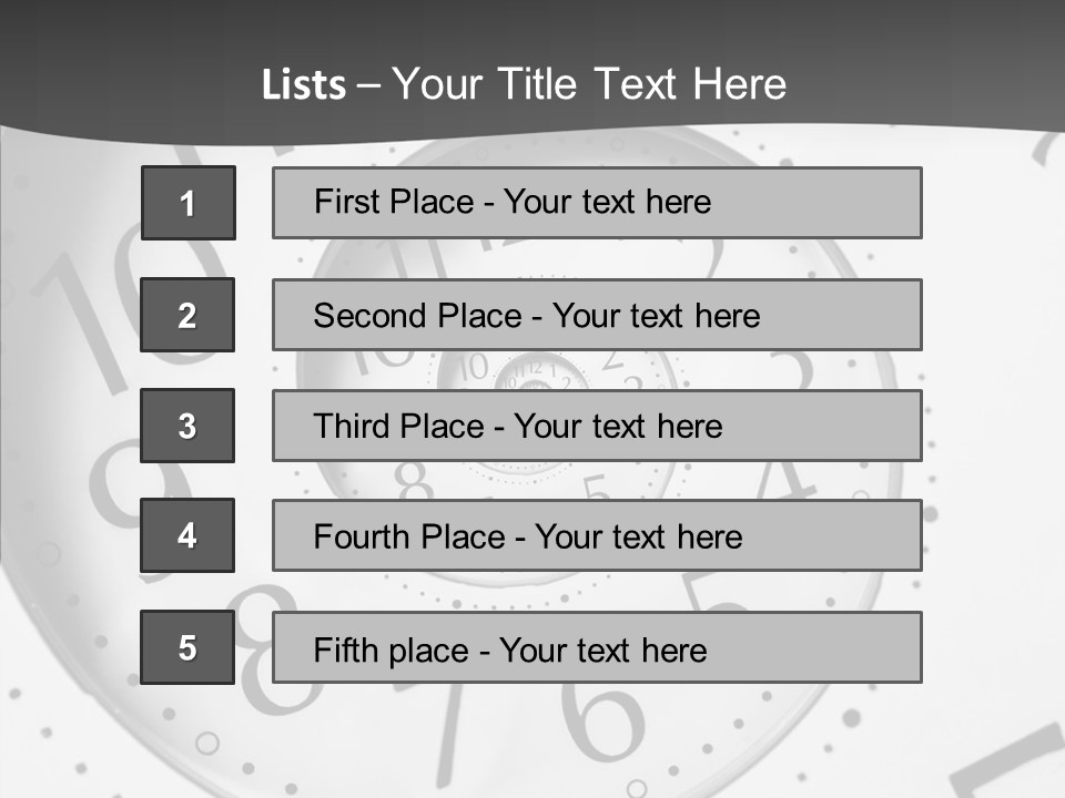 Caregiver Finger Two PowerPoint Template