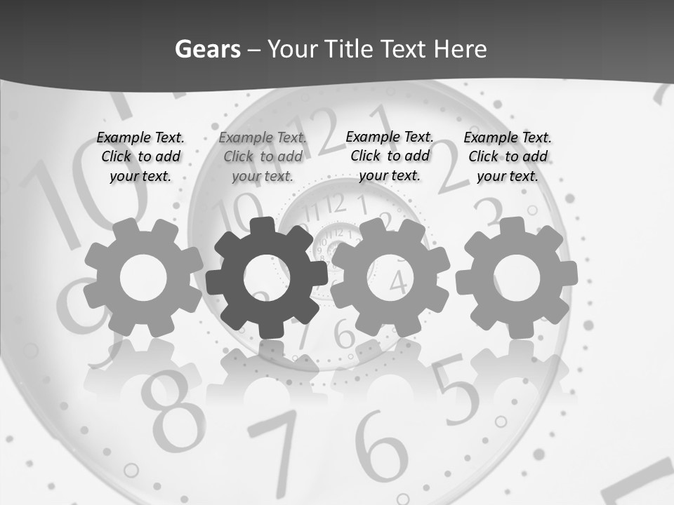 Caregiver Finger Two PowerPoint Template