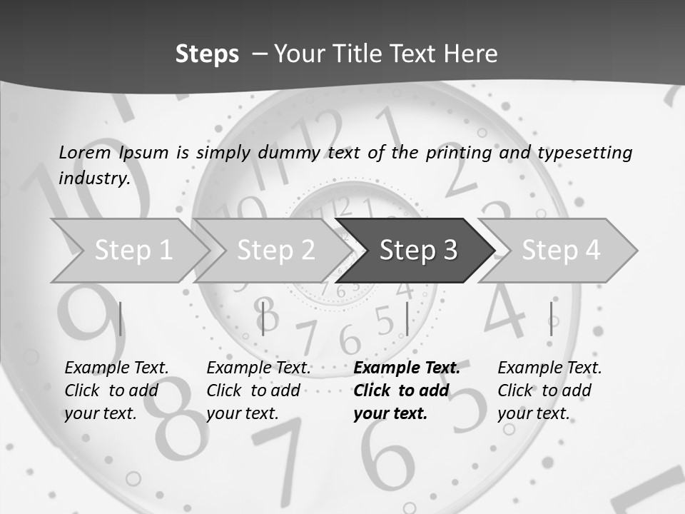 Caregiver Finger Two PowerPoint Template