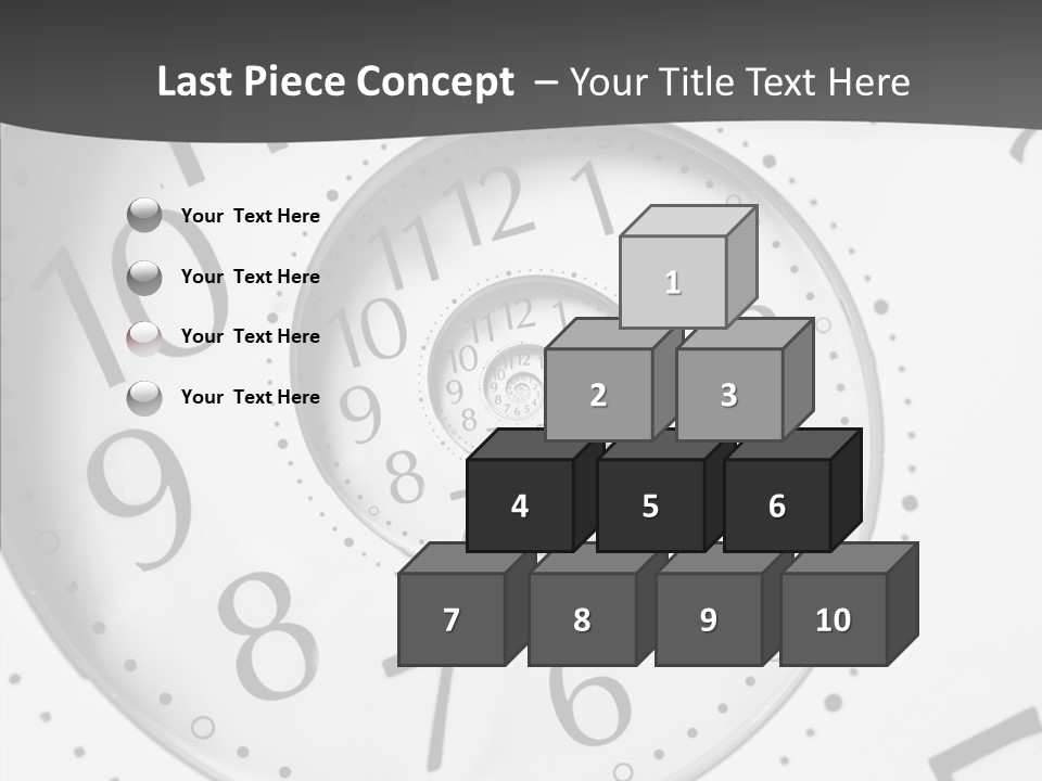 Caregiver Finger Two PowerPoint Template