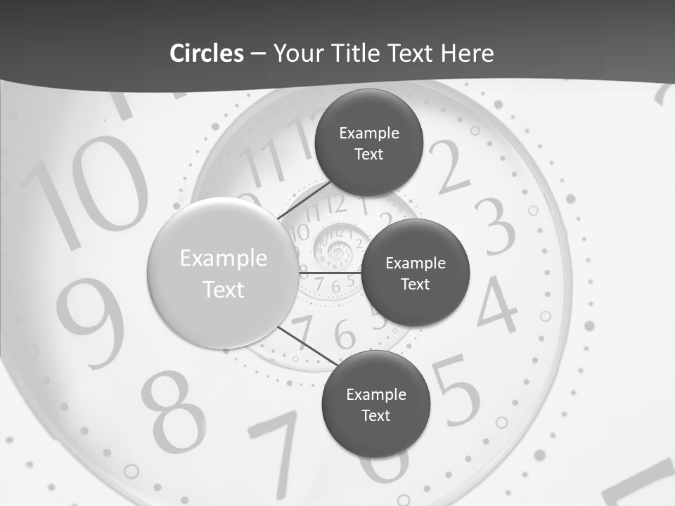 Caregiver Finger Two PowerPoint Template