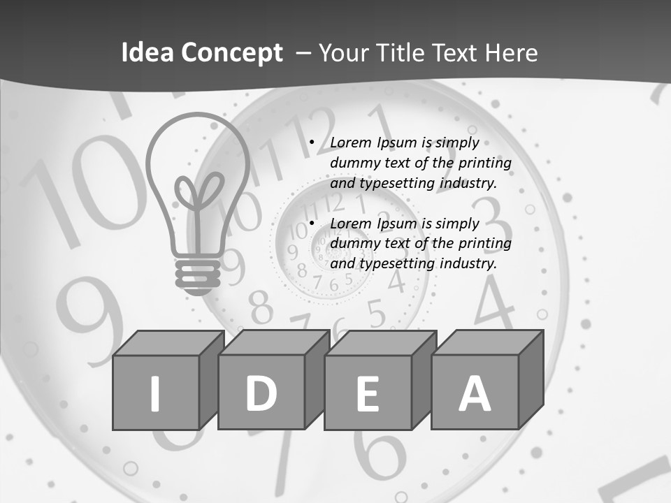 Caregiver Finger Two PowerPoint Template