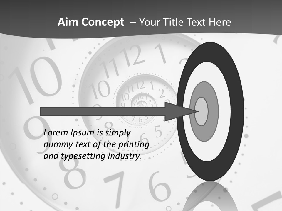 Caregiver Finger Two PowerPoint Template