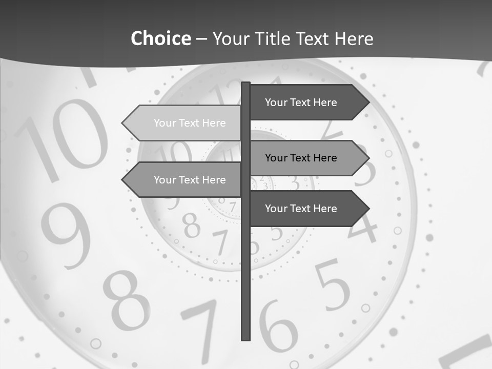 Caregiver Finger Two PowerPoint Template