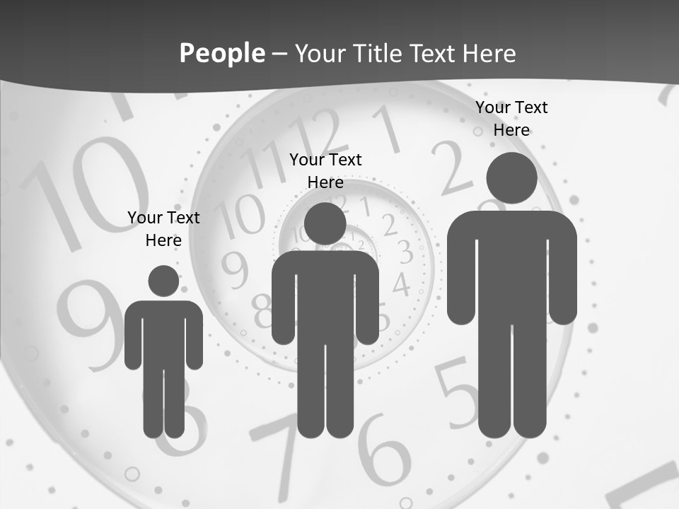 Caregiver Finger Two PowerPoint Template