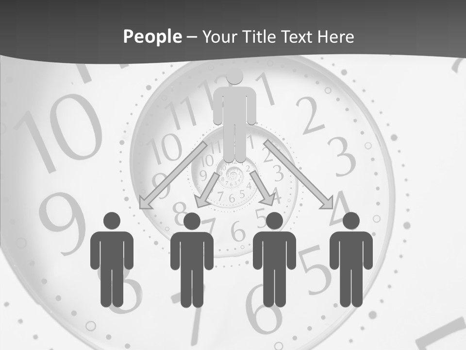 Caregiver Finger Two PowerPoint Template