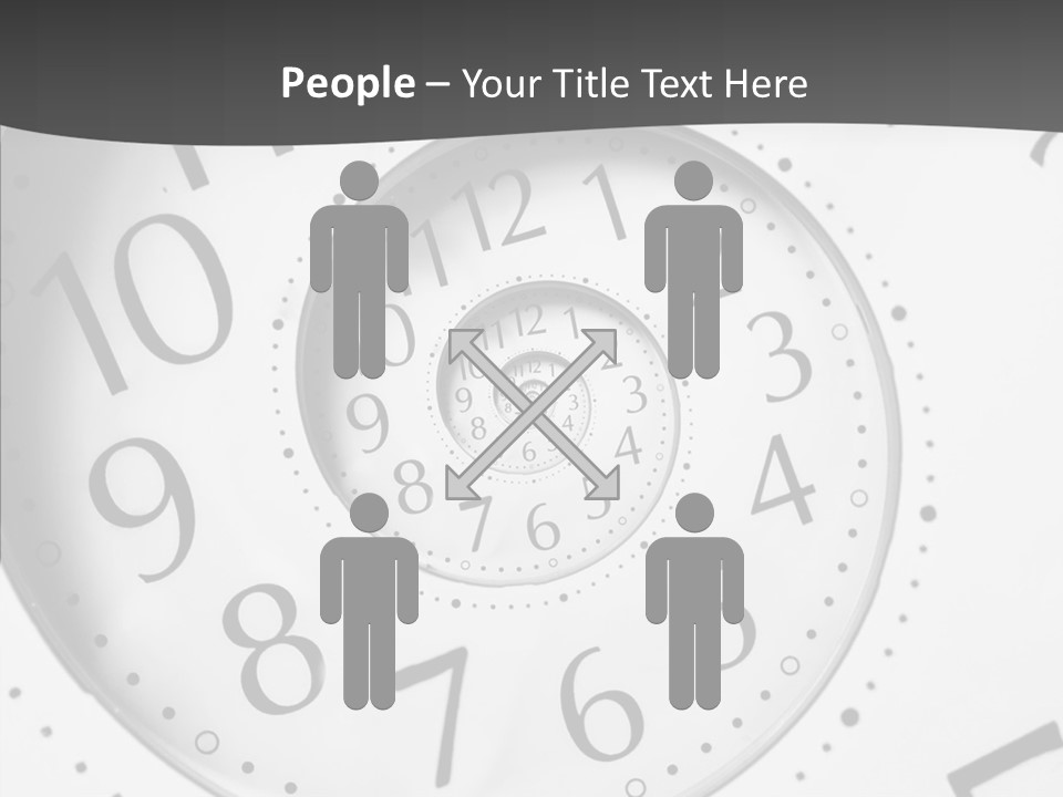 Caregiver Finger Two PowerPoint Template