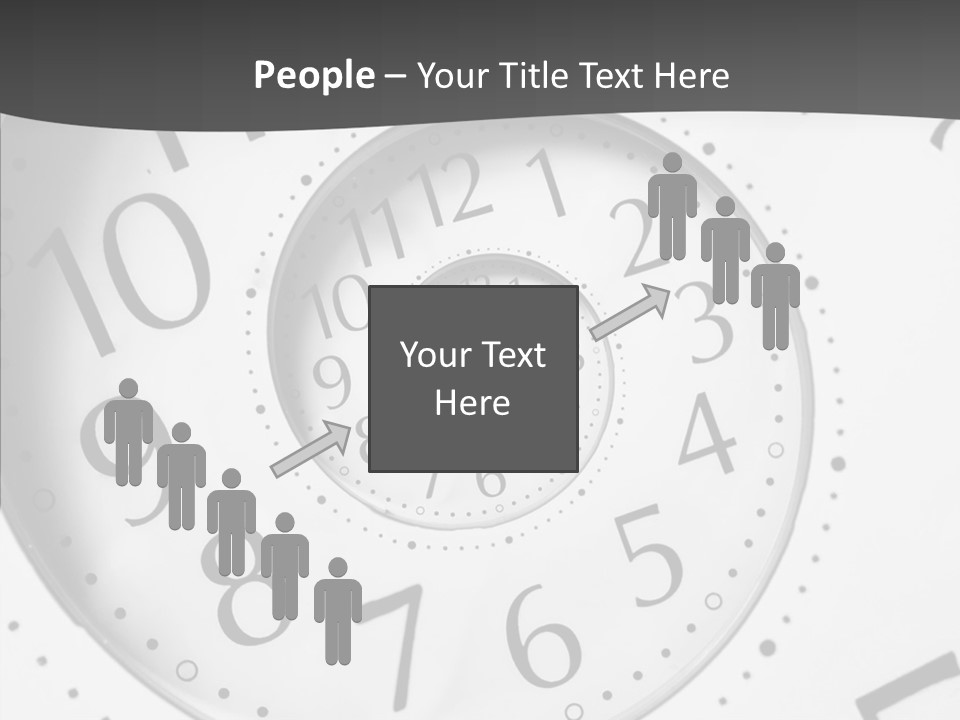 Caregiver Finger Two PowerPoint Template