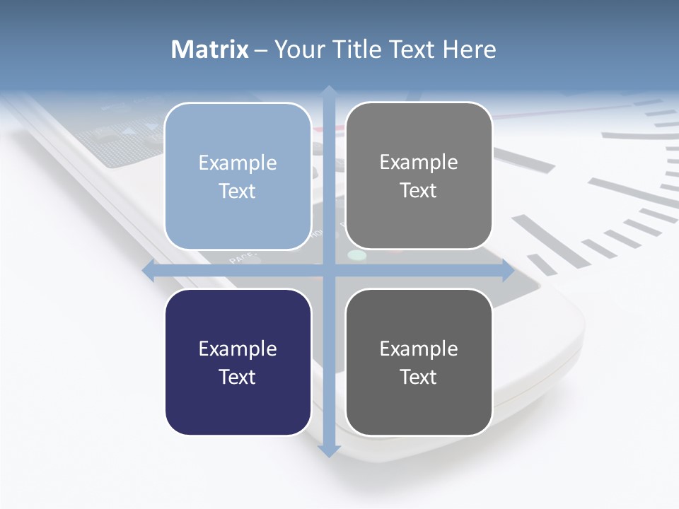 White Hold Assist PowerPoint Template