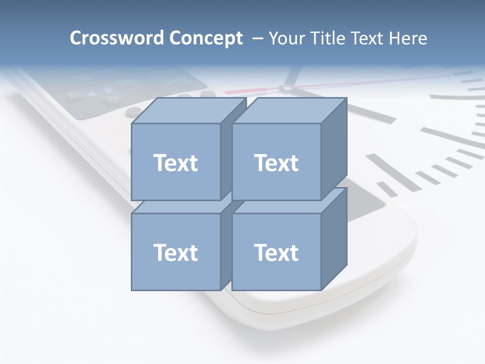 White Hold Assist PowerPoint Template