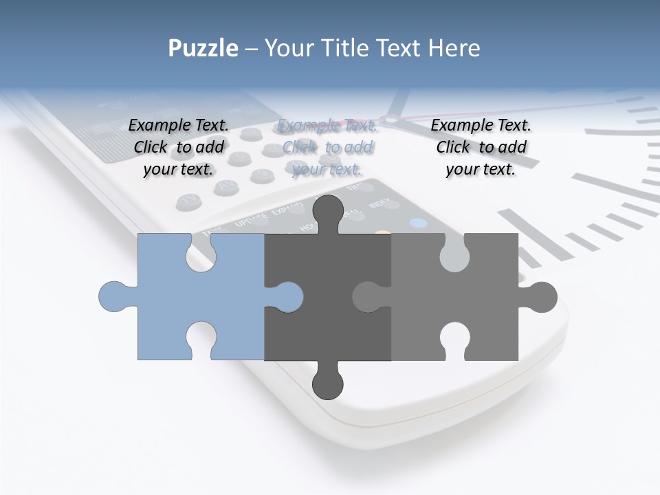 White Hold Assist PowerPoint Template