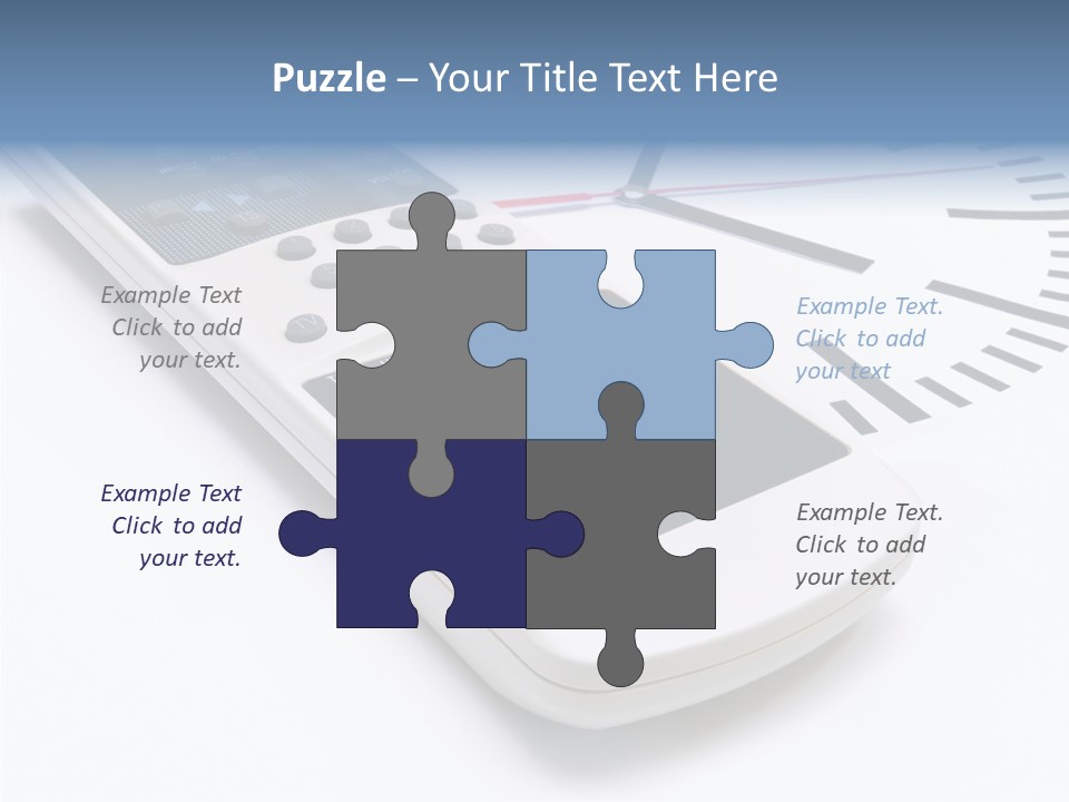 White Hold Assist PowerPoint Template