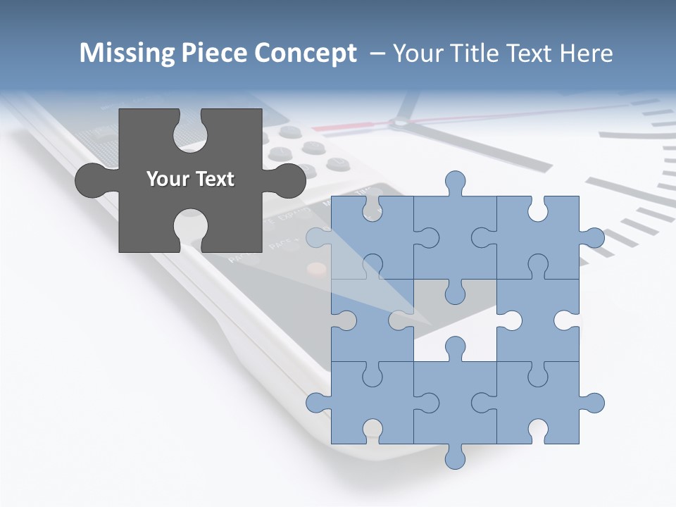 White Hold Assist PowerPoint Template