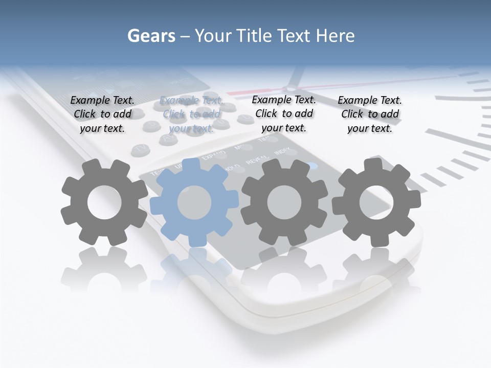 White Hold Assist PowerPoint Template