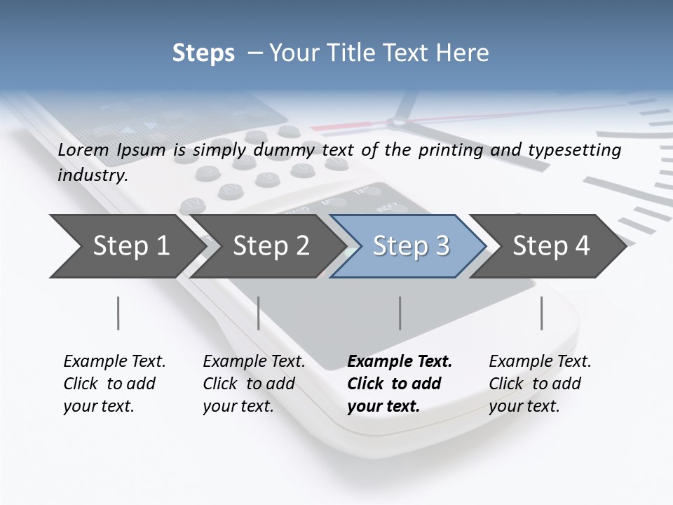 White Hold Assist PowerPoint Template