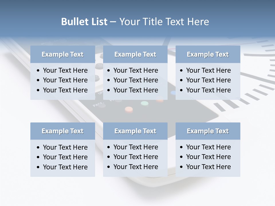 White Hold Assist PowerPoint Template
